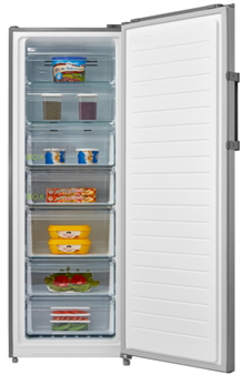 Congelator Midea 312XNF, 227 l, 172 cm, A+, Inox photo Congelator Midea 312XNF, 227 l, 172 cm, A+, Inox photo