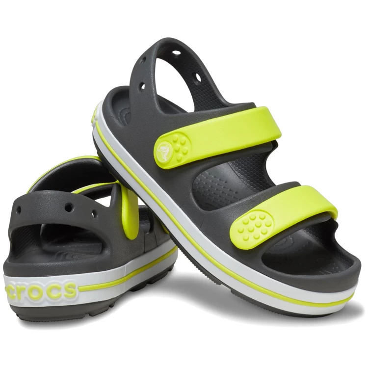 Сандалии Crocs Crocband Cruiser Sandal / см / Черный/Желтый photo 5