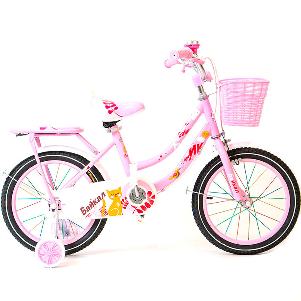 Bicicleta pentru copii Baikal BK16Pink photo Bicicleta pentru copii Baikal BK16Pink photo
