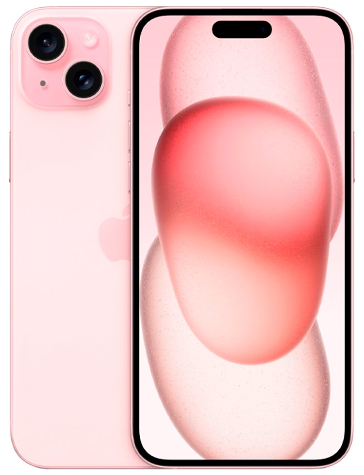 Смартфон Apple iPhone 15 Plus / 6.7'' / 6 ГБ / 256 ГБ / Розовый photo 1 Смартфон Apple iPhone 15 Plus / 6.7'' / 6 ГБ / 256 ГБ / Розовый photo 1