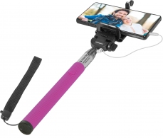 Селфи монопод Defender SM-02 Pink thumbnav 2