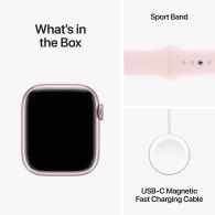 Smart watch Apple Watch Series 9 Aluminum 45mm Pink thumbnav 10