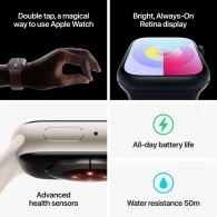 Smart watch Apple Watch Series 9 Aluminum 45mm Pink thumbnav 9