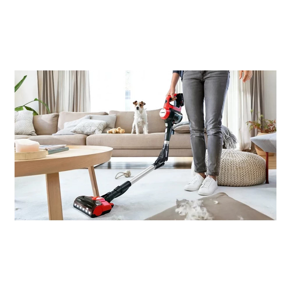 Aspirator vertical Bosch BBS711ANM / 250W / Red photo 3