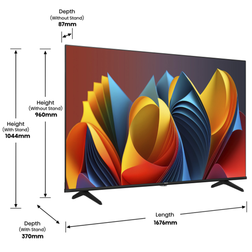 Телевизор Hisense 75E7NQ / 75" / QLED / UHD 4K photo 7