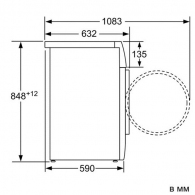 Masina de spalat cu uscator Siemens WD14H442OE, 7 kg, 1400 rot/min, A, Alb thumbnav 3