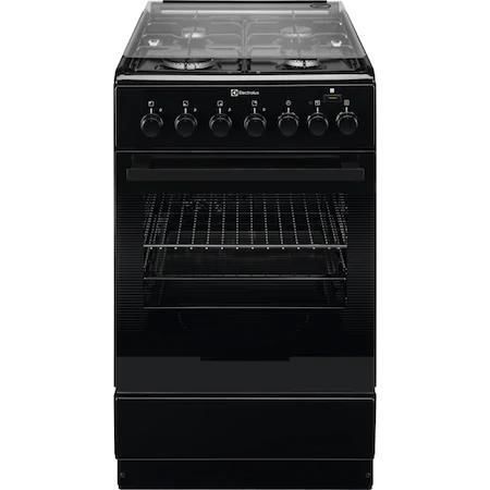 Plita de gaz Electrolux EKK52950OK / 4 arzatoare / 50 cm / Negru photo 1 Plita de gaz Electrolux EKK52950OK / 4 arzatoare / 50 cm / Negru photo 1