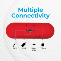 Acustica portativa Promate CAPSULE.MAROON thumbnav 4