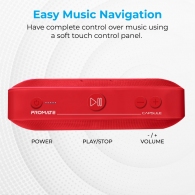 Acustica portativa Promate CAPSULE.MAROON thumbnav 5