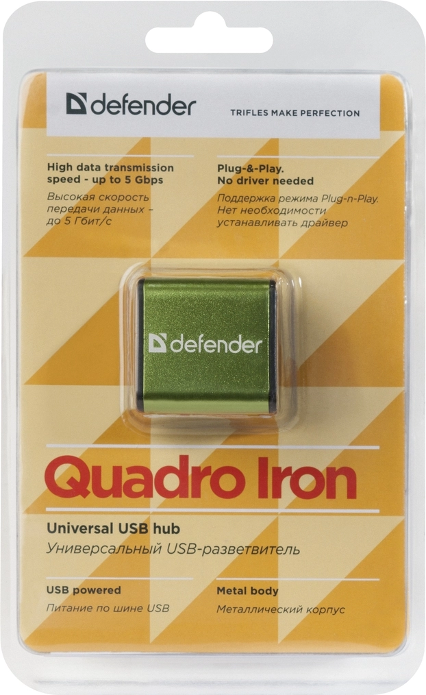 USB Hub Defender QUADROIRON photo 3