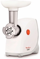 Tocator de carne Moulinex ME442T, 2.6 kg/min, 2000 W, Alb 