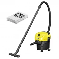 Aspirator cu sac si container Karcher WD 1 Classic 