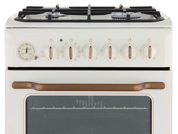 Газовая плита Hotpoint-Ariston HT5GM4AF C (OW) EA / 4 конфорок / 50 см / Бежевый photo 3