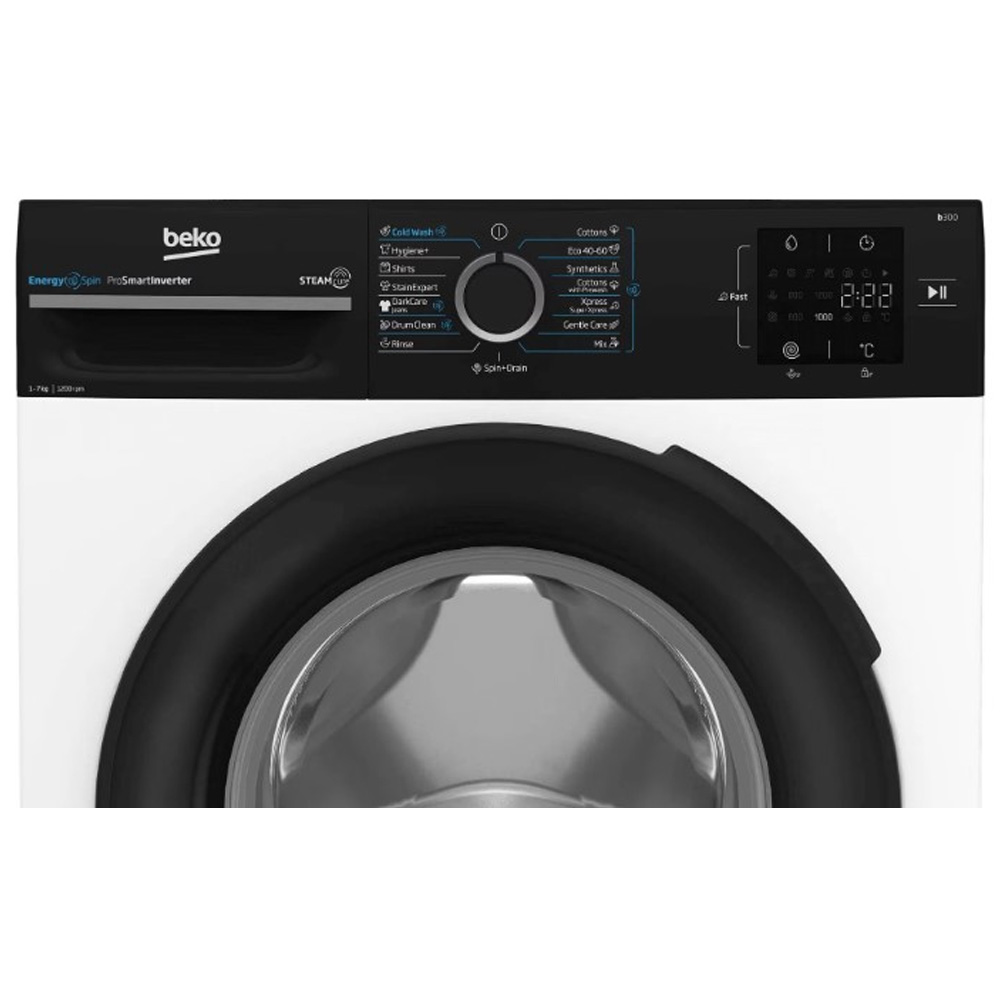Стиральная машина Beko BM3WFU37213WBPB 7 кг / 1200 об/мин / A / Белый photo 3