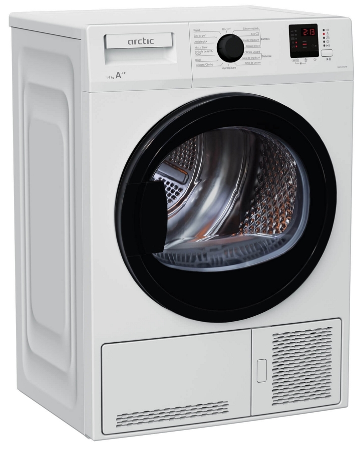 Masina de uscat rufe Arctic DAPLH732PB / 7 kg / A++ / Alb photo 2