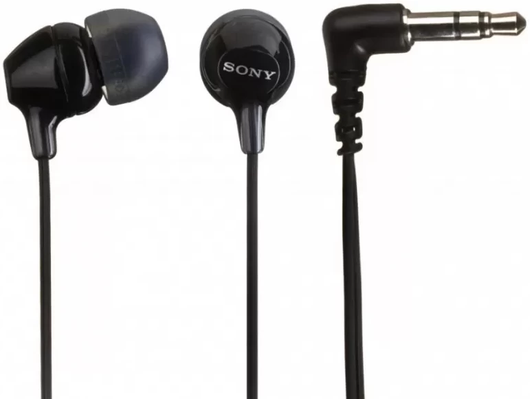 Наушники Sony MDR EX15 LP Черный Проводные / Дом и Офис / Черный photo 1