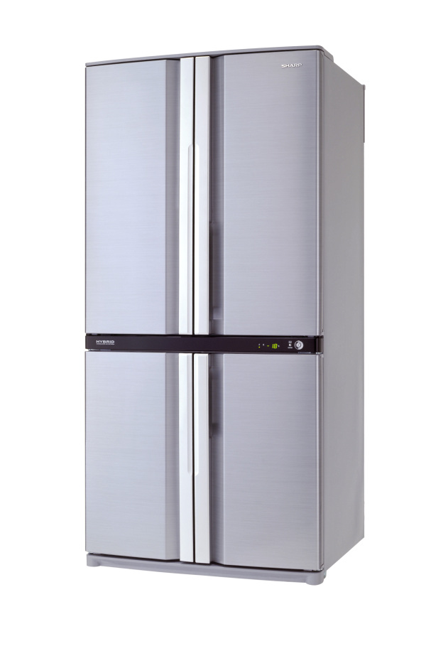 Frigider Side-by-Side Sharp SJF75PC / 605 l / 183 cm / A / Gri photo 1 Frigider Side-by-Side Sharp SJF75PC / 605 l / 183 cm / A / Gri photo 1