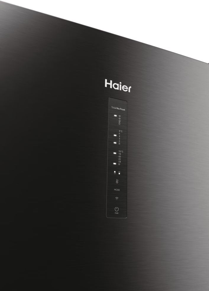 Frigider cu doua usi Haier HDW5620CNPD / 377 l / 200 cm / C / Gri photo 10