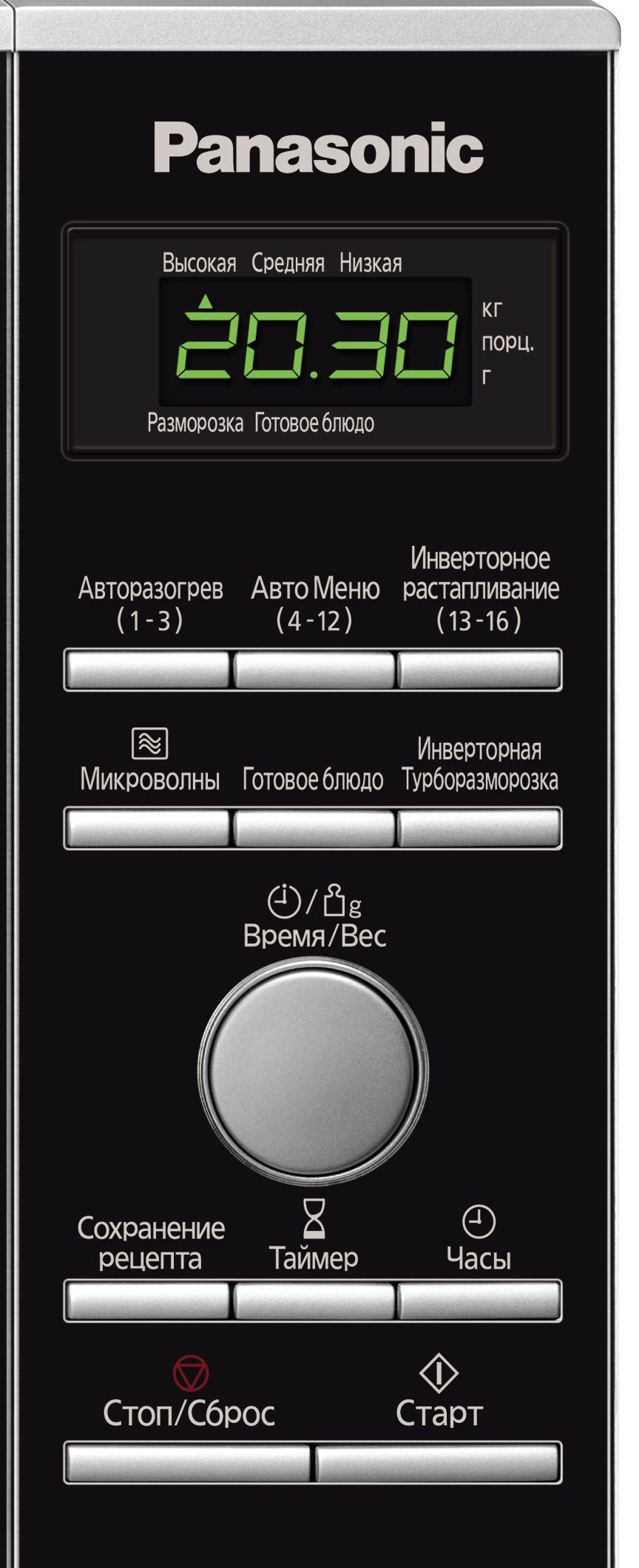 Cuptor cu microunde Panasonic NN-SD361MZPE 950 W / 23 l / Negru photo 5