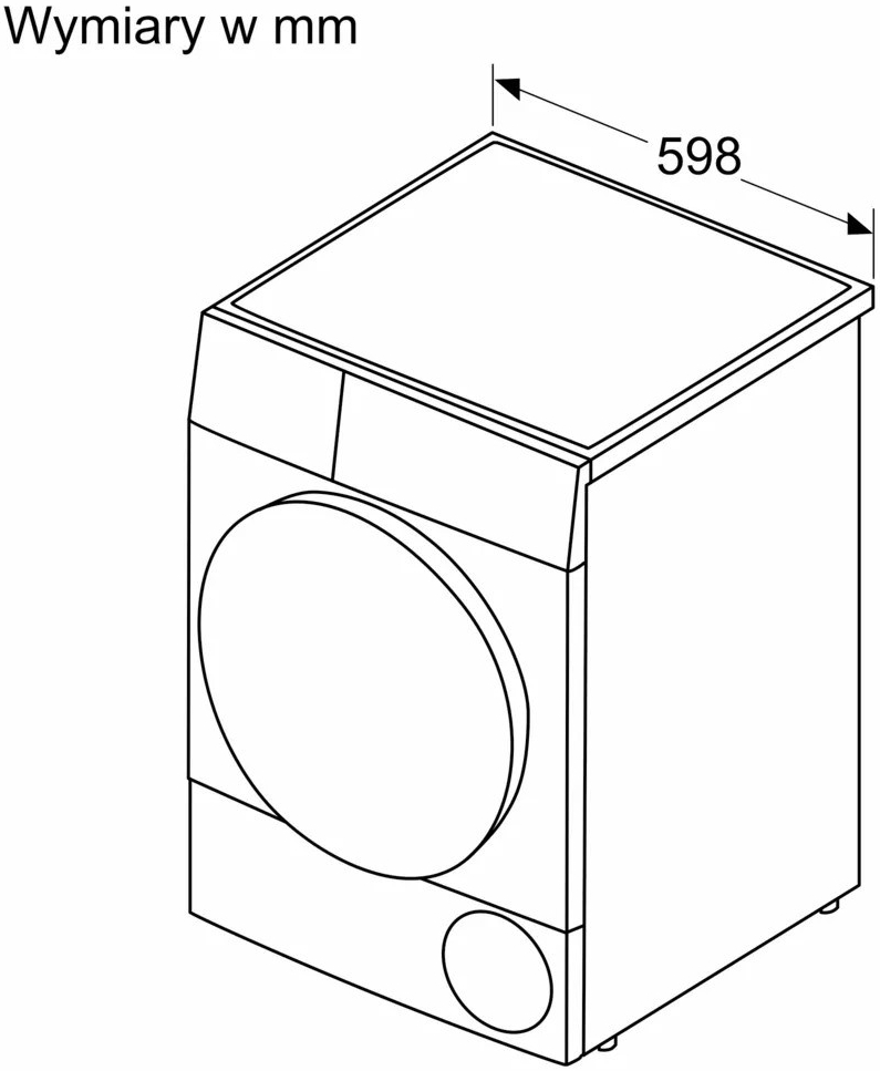 Сушильная машина Bosch WTH86277PL / 8 кг / A++ / Белый photo 9