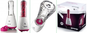 Блендер для смузи Gorenje BSM600PR, 1 скоростей, Белый  thumbnav 4