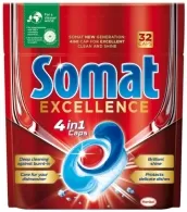 Таблетки для ПММ Somat Excellence32caps 