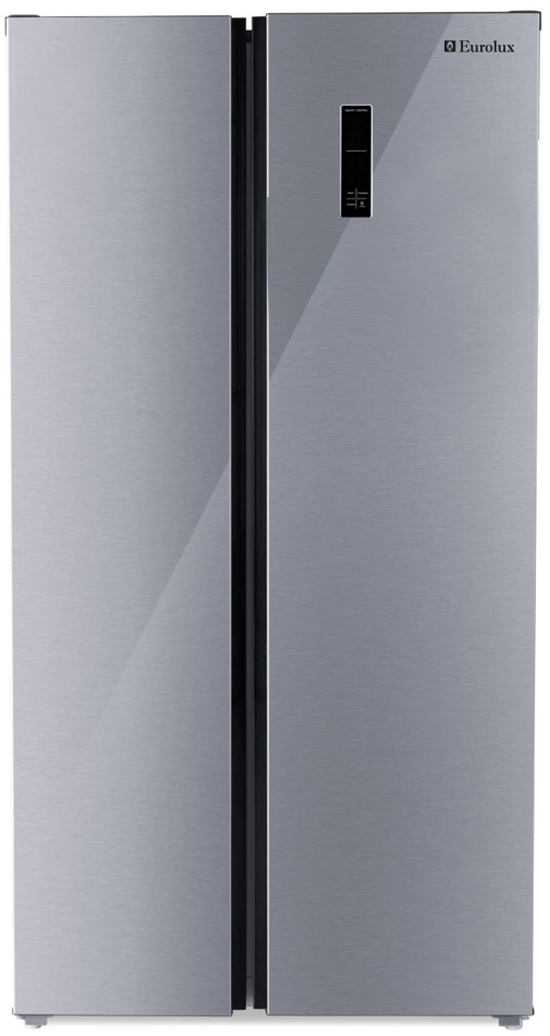 Frigider Side-by-Side Eurolux SBS545WPX / 545 l / 181 cm / A++ / Gri photo 1