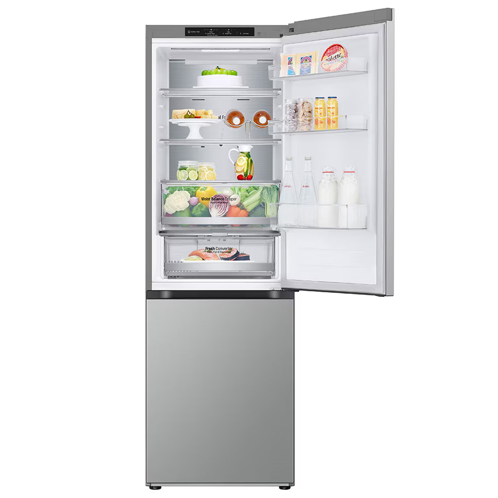 Холодильник двухдверный LG GBV5140DPY / 344 л / 186 см / D / Нержавеющая сталь photo 4
