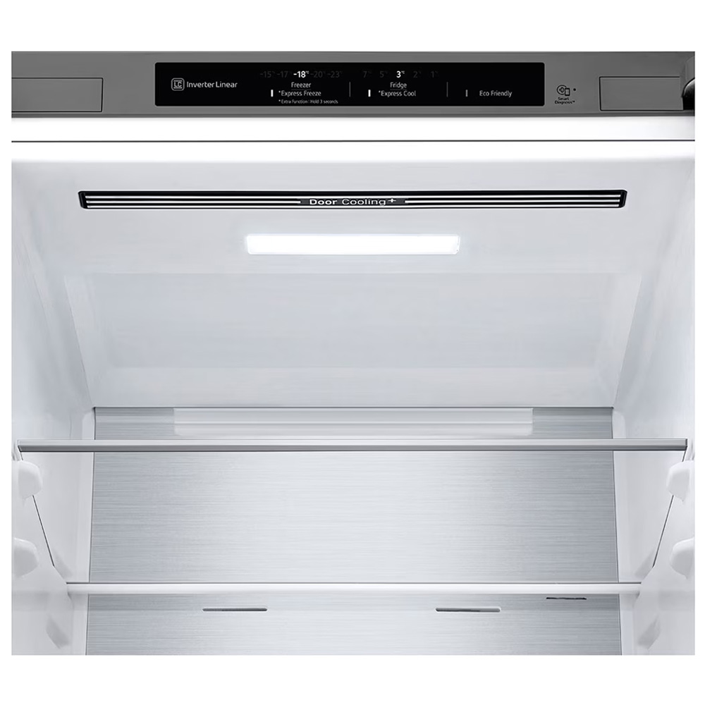 Холодильник двухдверный LG GBV5140DPY / 344 л / 186 см / D / Нержавеющая сталь photo 7