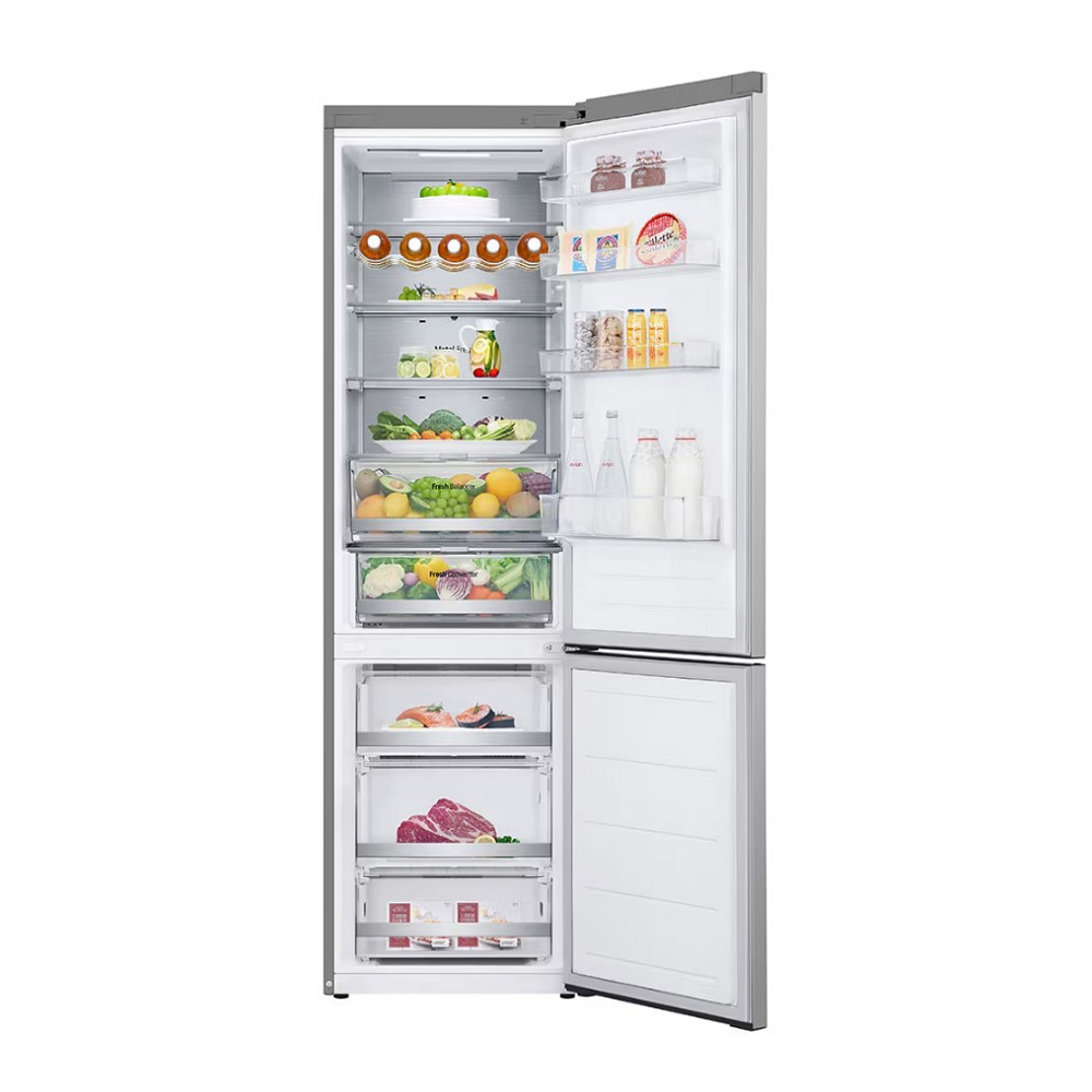 Frigider cu doua usi LG GBV7270CPY / 387 l / 203 cm / C / Gri photo 2