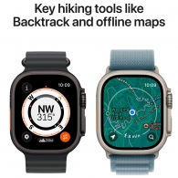 Ceas inteligent Apple Watch Ultra 3 GPS + Cellular 49mm Black Titanium Case with Black Alpine Loop - Small thumbnav 5