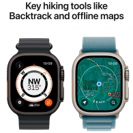 Смарт часы Apple Watch Ultra 3 GPS + Cellular 49mm Black Titanium Case with Black/Charcoal Trail Loop - M/L thumbnav 5