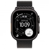 Смарт часы Apple Watch Ultra 3 GPS + Cellular 49mm Black Titanium Case with Black Titanium Milanese Loop - Small thumbnav 2