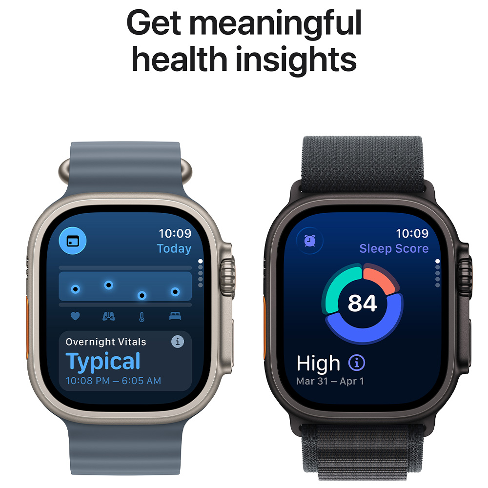 Ceas inteligent Apple Watch Ultra 3 GPS + Cellular 49mm Black Titanium Case with Black Titanium Milanese Loop - Large photo 6