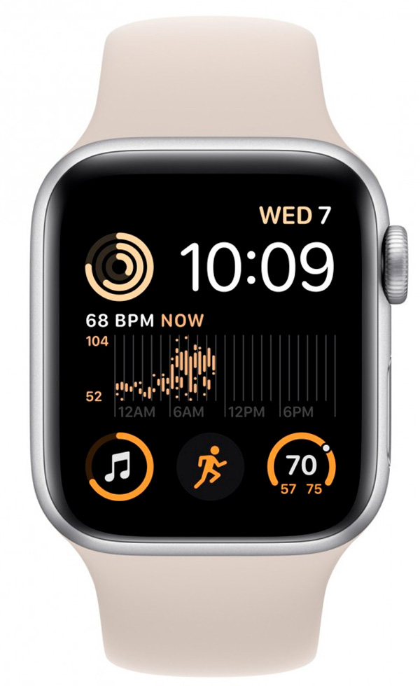 Смарт часы Apple Watch SE (2023) 40mm Starlight Aluminium 1.57 photo 2