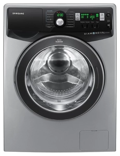 Стиральная машина Samsung WF1602YQR 6 кг / 1200 об/мин / A / Cерый photo 1