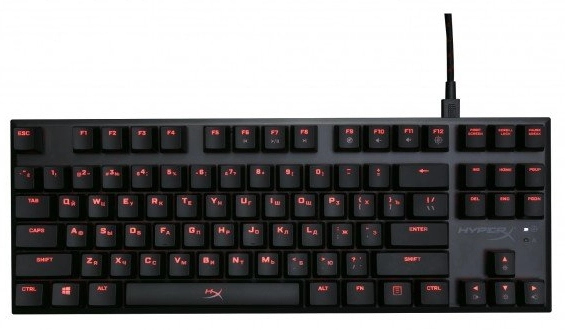 Клавиатура проводная  HyperX Alloy FPS Pro (HX-KB4RD1-RU/R1)Cherry MX Red / Механическая photo 1