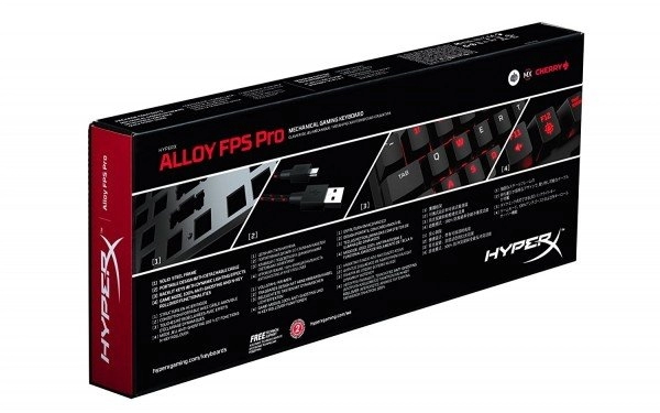 Клавиатура проводная  HyperX Alloy FPS Pro (HX-KB4RD1-RU/R1)Cherry MX Red / Механическая photo 3