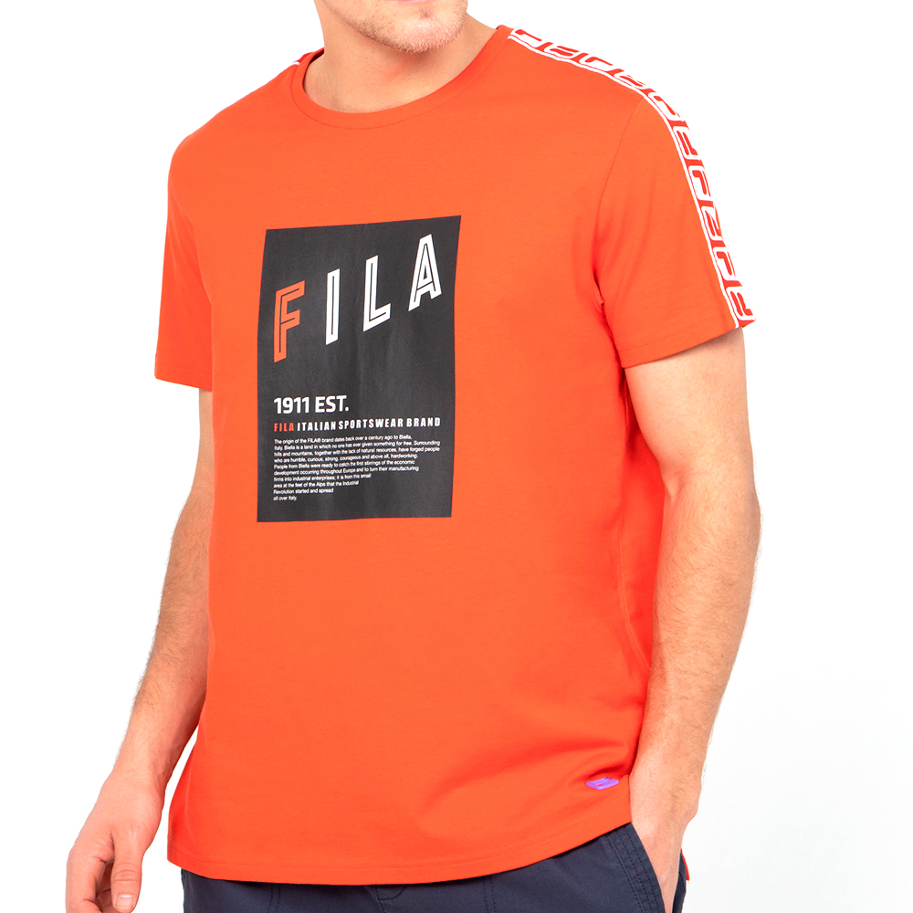 Tricou bărbătesc Fila Men T-shirt XL Rosu photo 2