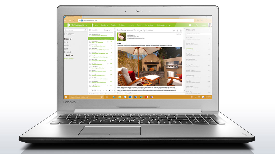 Laptop Lenovo IdeaPad Ideapad 510-15IKB 15.6” / 8 GB / 1024 GB / Core i7 / R7 M360 / Negru photo 1 Laptop Lenovo IdeaPad Ideapad 510-15IKB 15.6” / 8 GB / 1024 GB / Core i7 / R7 M360 / Negru photo 1