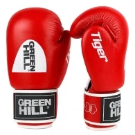 manusi box Green Hill Boxing Gloves IBA 