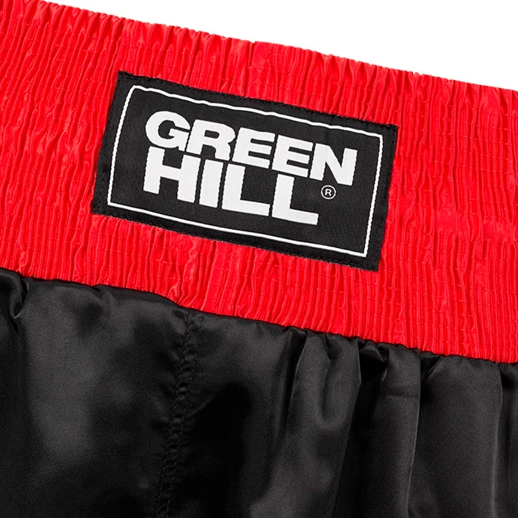 Sorti de bărbați Green Hill BOXSHORTS PIPER S Negru-rosu photo 5