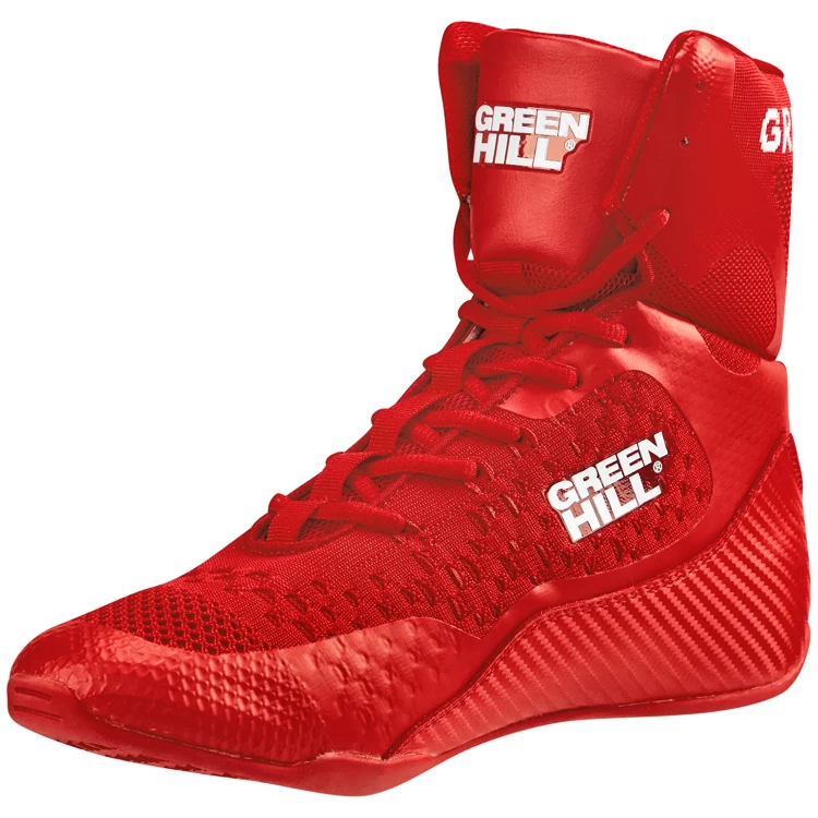 Ghete p/box Green Hill CLASSICS pt Barbati / 41 / Rosu photo 4
