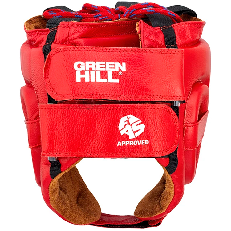 Шлем боксерский Green Hill FIVE STAR HGF-4013FIAS, Красный	 photo 2