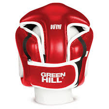 Casca p/u Kickboxing Green Hill  WIN  HGW-9033, Rosu	 photo 5