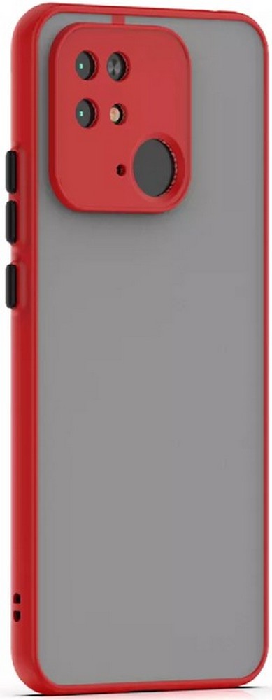 Husa Pentru smartphone Screen Geeks CamProt p/u Xiaomi Redmi 10C Roşu photo 1