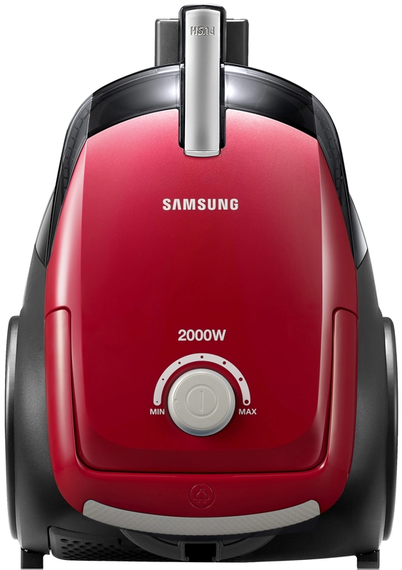 Пылесос с контейнером Samsung VC20CVNDCRD / 2000Вт / Красный photo 1