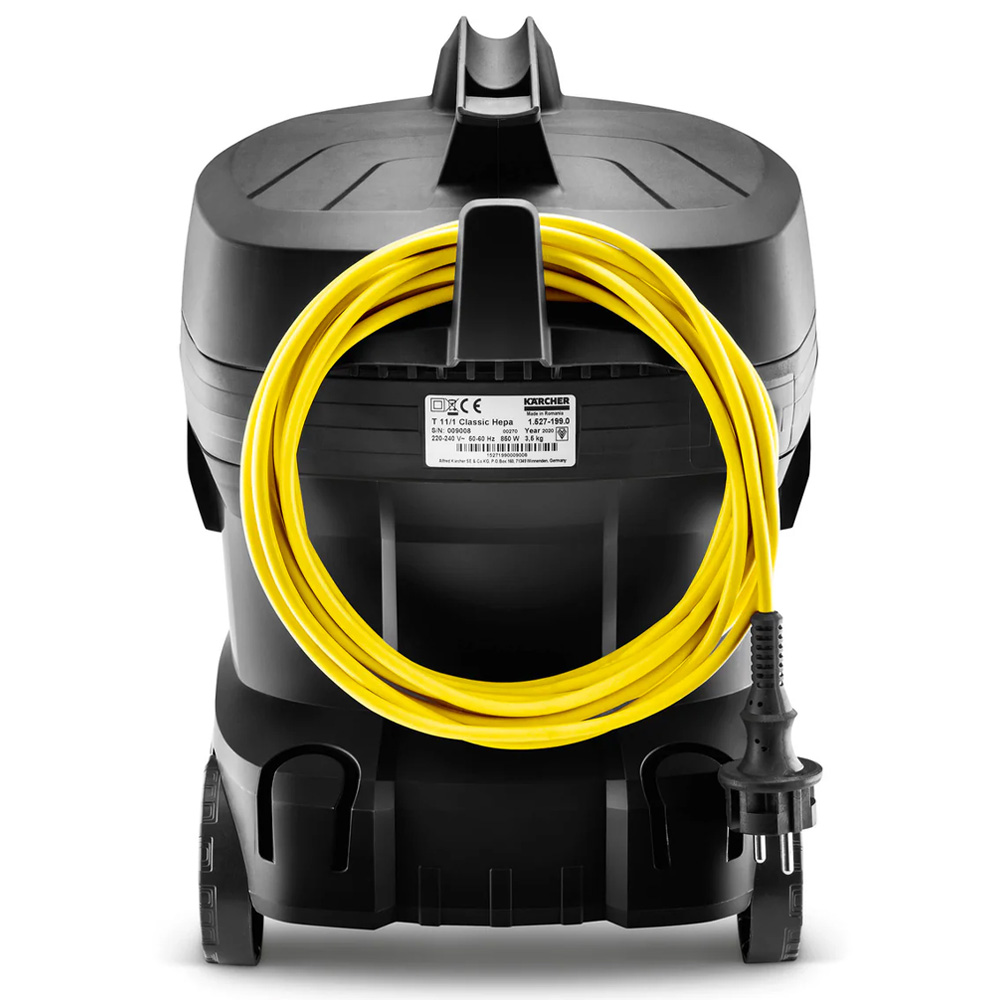 Aspirator cu sac Karcher T111CLASSICRE / 850W / Black photo 2