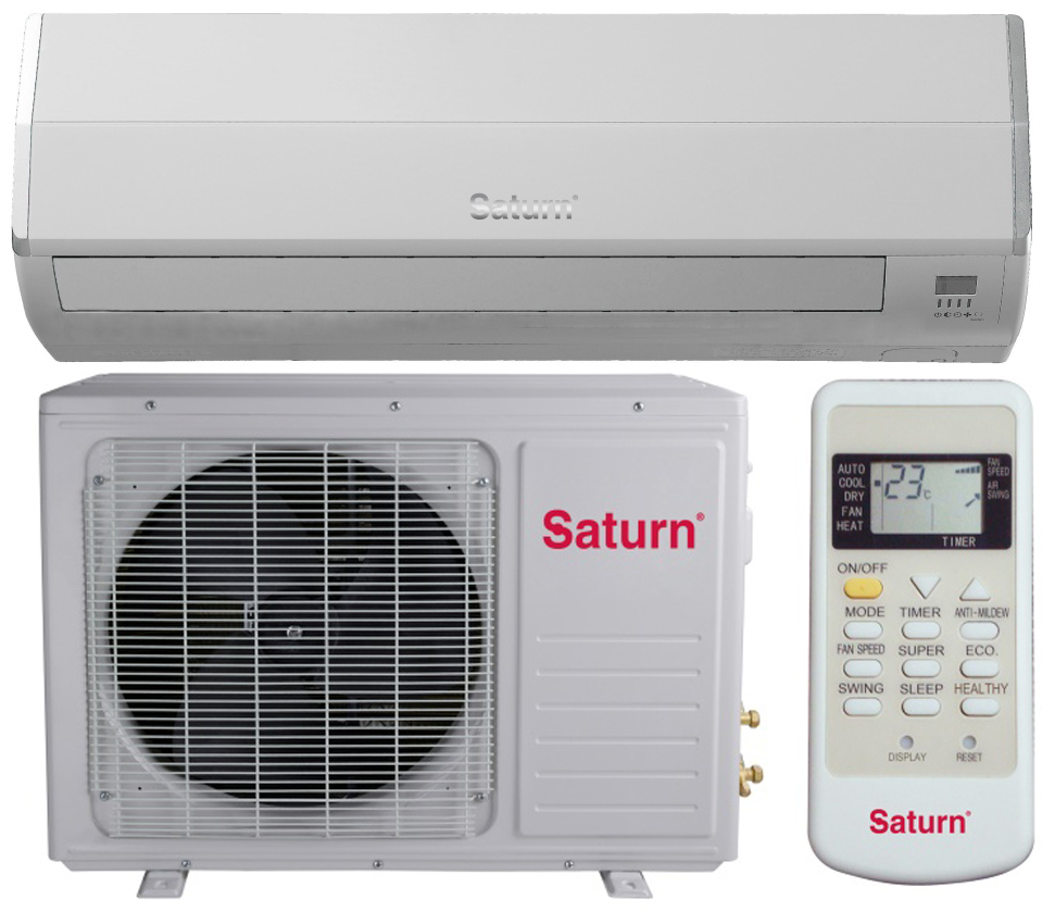 Кондиционер Saturn ST09HRF 9000 BTU / 25 м2 / Обычный / R410а / A++ photo 1 Кондиционер Saturn ST09HRF 9000 BTU / 25 м2 / Обычный / R410а / A++ photo 1