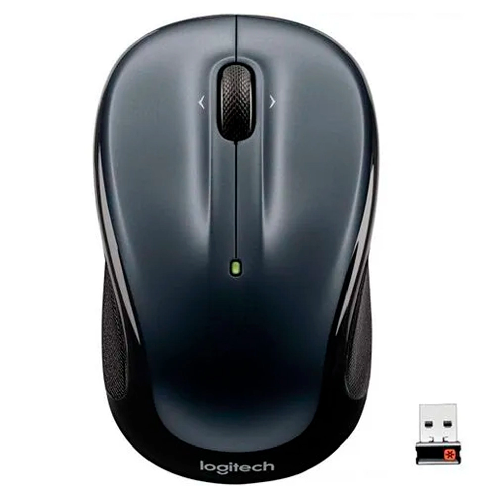 Mouse fara fir Logitech M235s Dark Silver Sur cu negru / Optic / Sur cu negru photo 1
